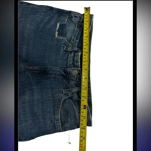 Polo Ralph Lauren Astor Slim Boyfriend Patchwork Distressed Denim Jeans 14 - Picture 11 of 16